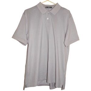MEMBER'S MARK stretch cotton men's medium gray polo t-shirt